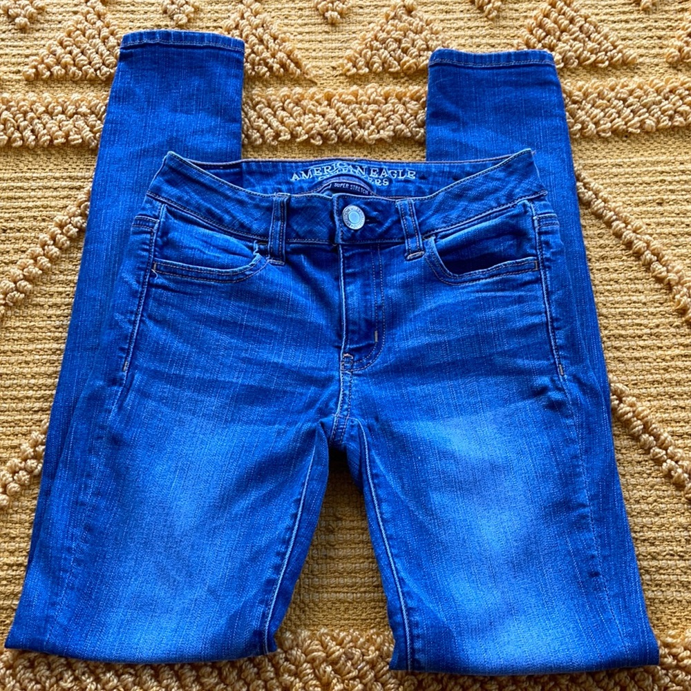 American eagle super super stretch X s jegging 0 regular